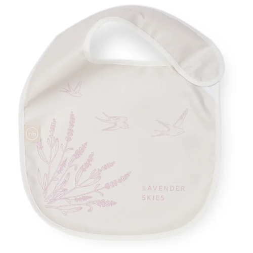 16009 нагрудный фартук на липучке lavender Happy Baby Нагрудник на липучке Expert Water-proof baby bib X1 (16009), lavender