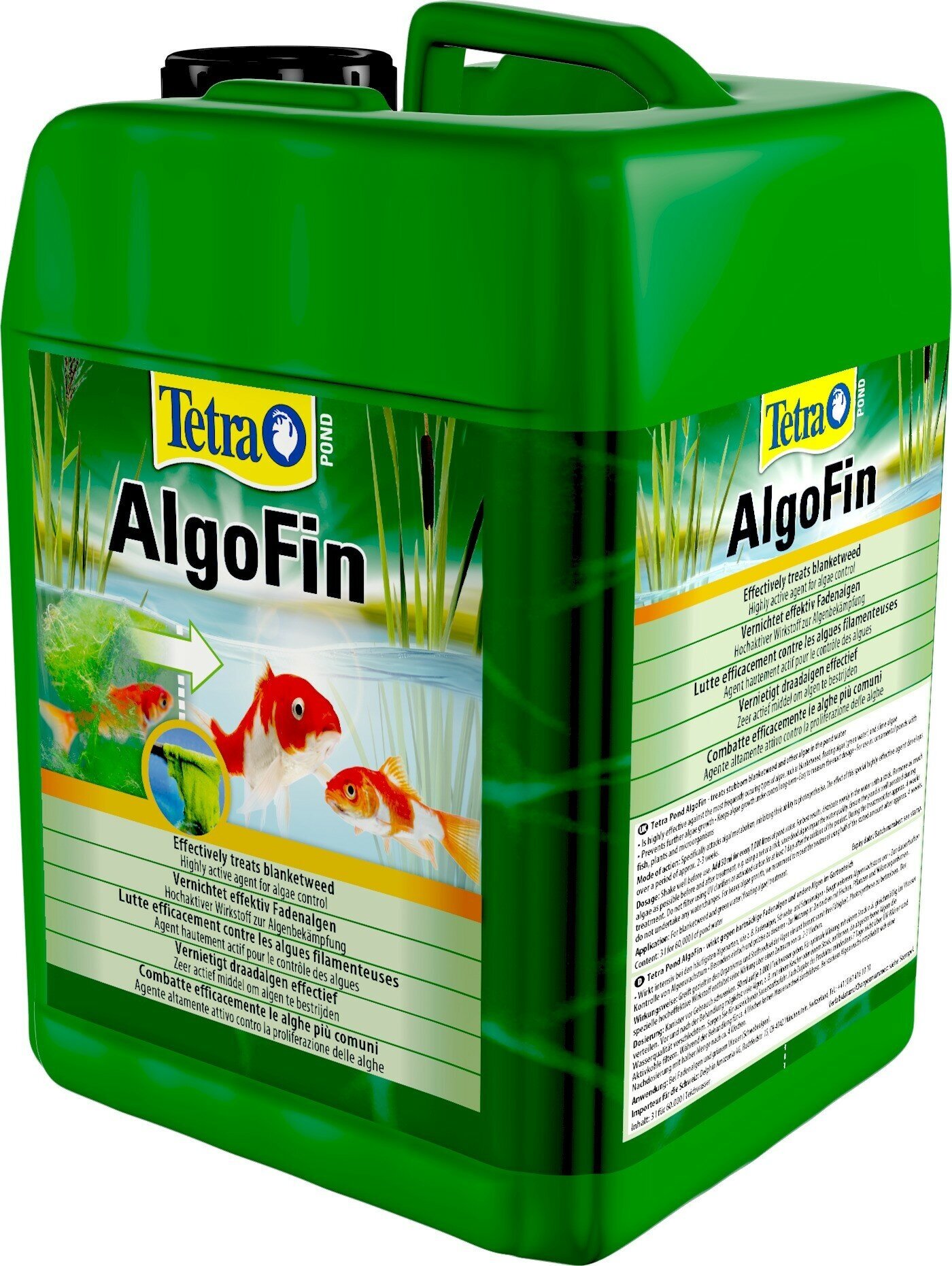 Средство для пруда Tetra Pond AlgoFin 3л, против сине-зелёных водорослей и ряски