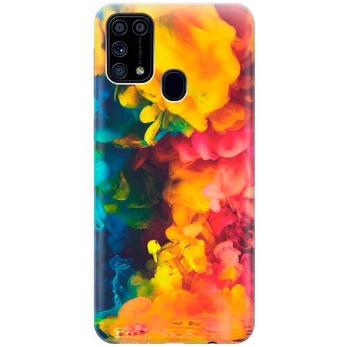 фото Силиконовый чехол на samsung galaxy m31 / самсунг м31 с принтом "красочное буйство" gosso