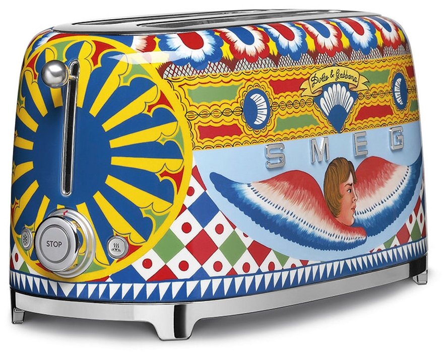 Тостер на 4 хлебца Toaster Smeg - фото №15