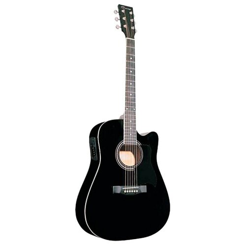 Электроакустическая гитара Caraya F641EQ-BK черный акустическая гитара caraya f601 bk