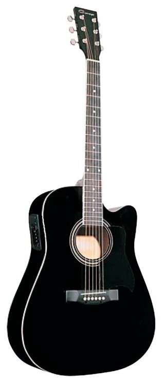 Электроакустическая гитара Caraya F641EQ-BK черный