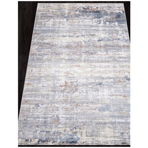 Ковер D060A - CREAM SHIRINK / BLUE FDY - Прямоугольник - коллекция PERU 3.00x4.00