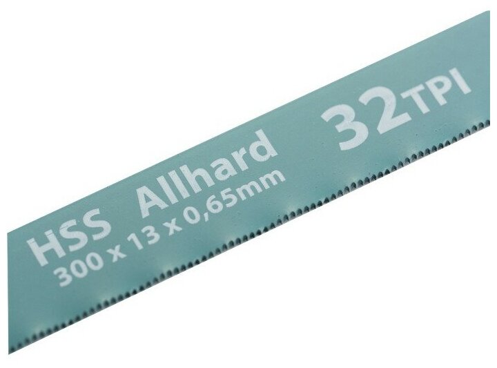 фото Полотна для ножовки по металлу, 300 мм, 32 TPI, HSS, 2 шт Gross