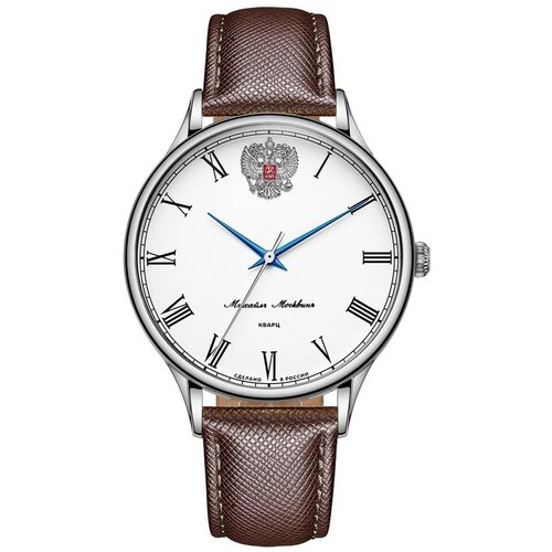 Наручные часы Mikhail Moskvin, серебряный наручные часы mikhail moskvin серебряный синий