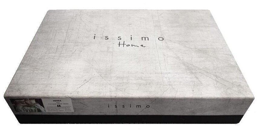 Комплект постельного белья Issimo Home "Malogra", Евро, Сатин Deluxe - Евро - 200x220 (1 шт.) - 240x260 (1 шт.) - 50x70 (4 шт.) - фотография № 3