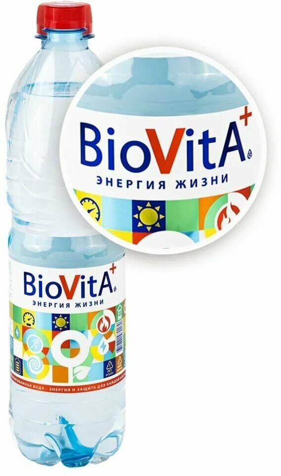 BIOVITA минеральная активная структурированная лечебно-профилактическая вода, негазированная/Биовита, Стэлмас вода/0,6 л х 12 шт - фотография № 6