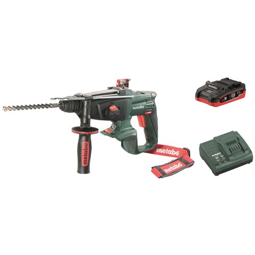 Перфоратор аккумуляторный Metabo KHA 18 LTX 3.5Ач x1 коробка Li-Ion 18 В (2.2 Дж)