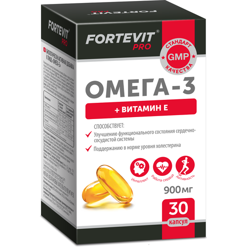 Fortevit Pro Омега-3 капс., 30 шт.