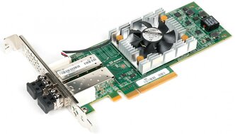 Контроллер Fibre Channel QLogic QLE2672-CK зелeный