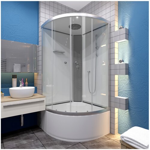 Душевая кабина F-408 90х90х215 см