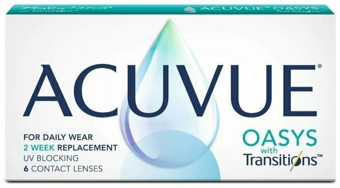   Acuvue Oasys with Transitions, 6 ., R 8,4, D -3,75, 