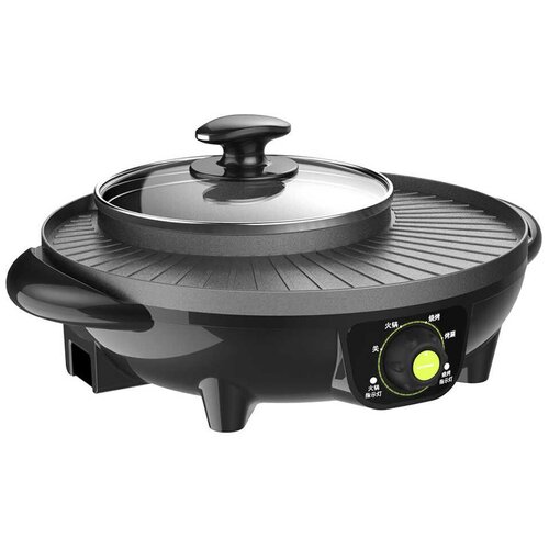 Электрогриль + кастрюля Xiaomi Liren Shabu-Roasting All-In-One Sun And Moon Health Pot SK-J3201