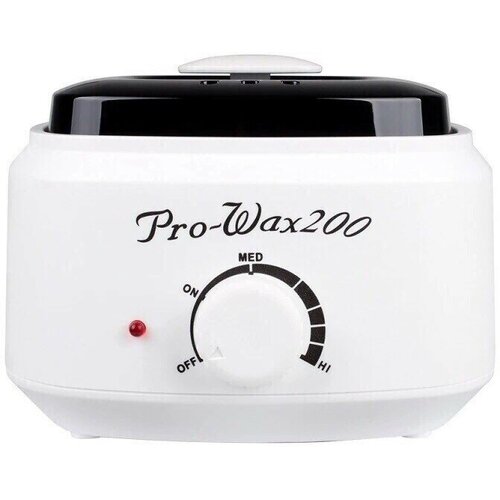 Воскоплав для депиляции универсальный Pro Wax 200, 100W, белый Электронагреватель для воска