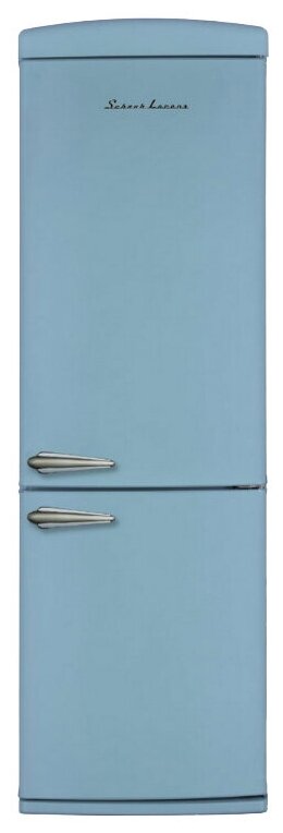 Двухкамерный холодильник Schaub Lorenz SLUS 335 U2 небесно-голубой - фотография № 1