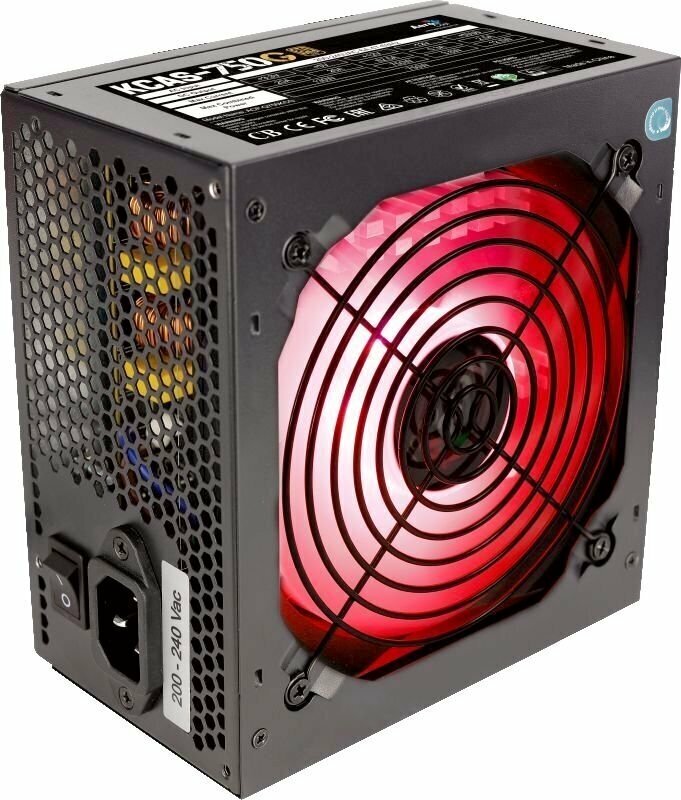 Блок питания ATX AeroCool 4710562759211 750W, APFC, Fan ARGB 12cm, 80+ Gold - фото №17