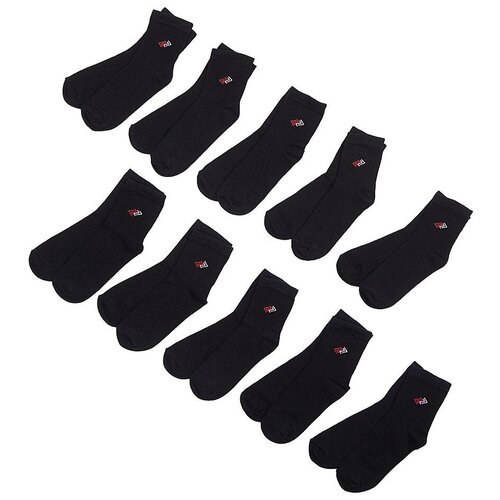 фото Носки золотая игла комплект 10 пар размер 22-24, черный