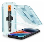 Защитное стекло Spigen GlastR EZ Fit Slim 2 Pack для iPhone 14 Plus/13 Pro Max (AGL03375, оригинал, 2 стекла в комплекте, Clear) - изображение