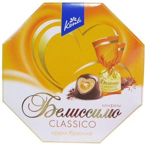 фото Набор конфет konti белиссимо classico крем-брюле, 255 г