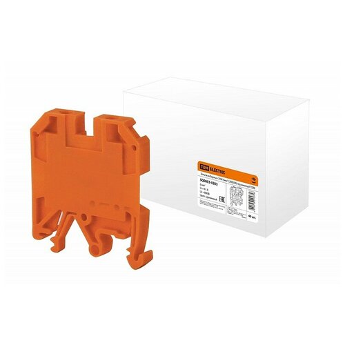 фото Зажим наборный зни-6мм2 (jxb50а) оранжевый tdm tdm еlectric