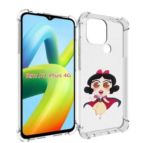 Чехол MyPads принцеска-нарисованная женский для Xiaomi Redmi A1 Plus + задняя-панель-накладка-бампер