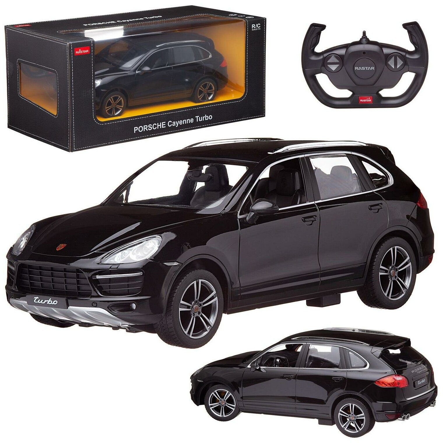 Легковой автомобиль Rastar Porsche Cayenne Turbo (42900) 1:14 43