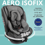 Автокресло группа 0/1/2/3 (до 36 кг) Indigo Aero Isofix ST-3 - изображение