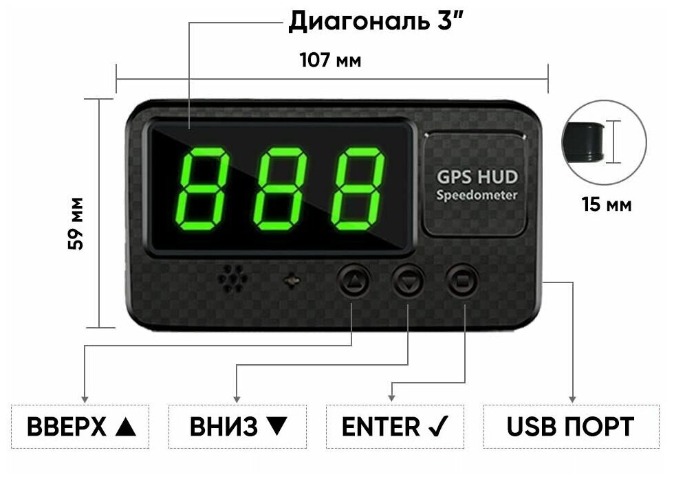 Спидометр gps C60s на автомобиль мотоцикл велосипед