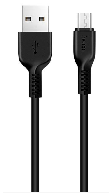 USB Кабель Micro, HOCO, X20, 1м, черный