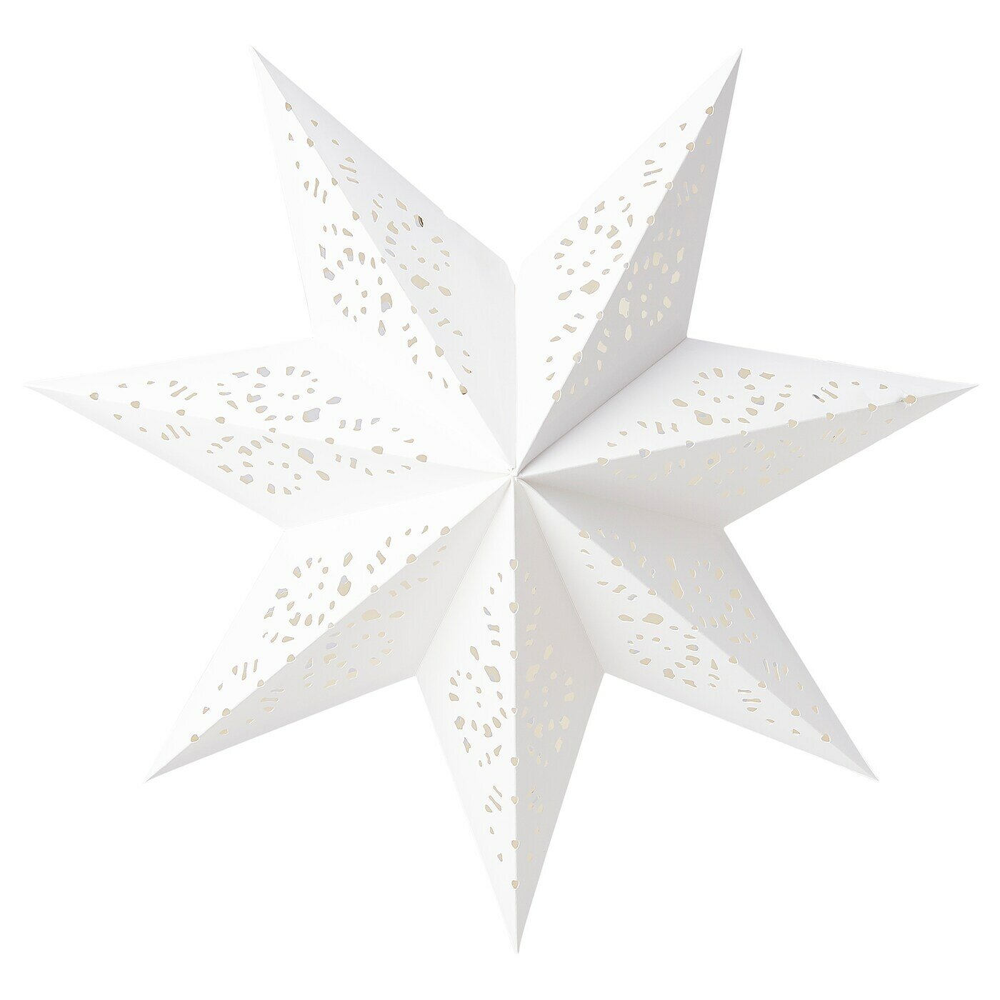 STRALA IKEA звезда абажур строла икеа белое кружево 48см