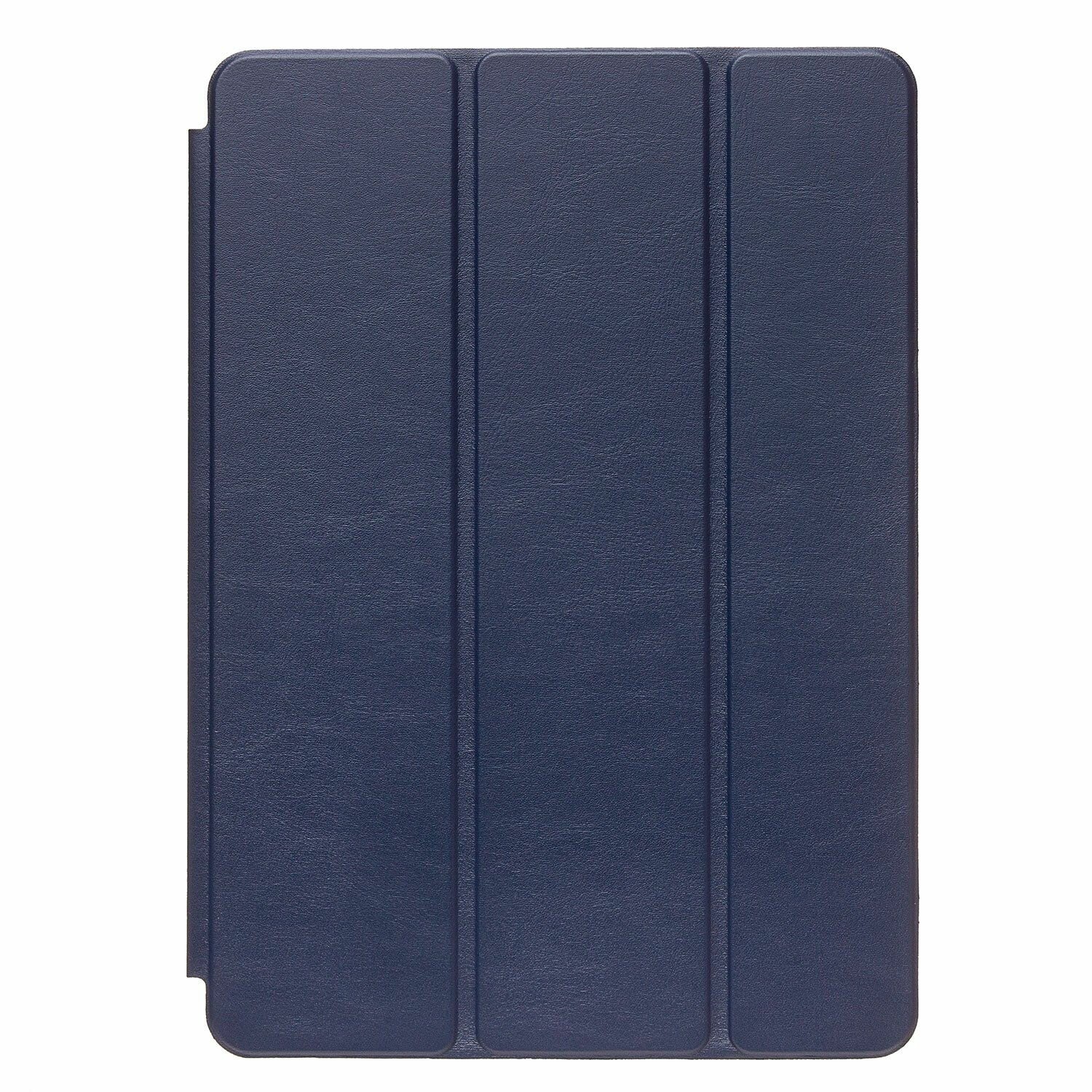 Чехол-книжка из эко-кожи для планшета Apple iPad 9 10.2 (2021)/ Чехол на Айпад / Трансформация в подставку /темно-синий