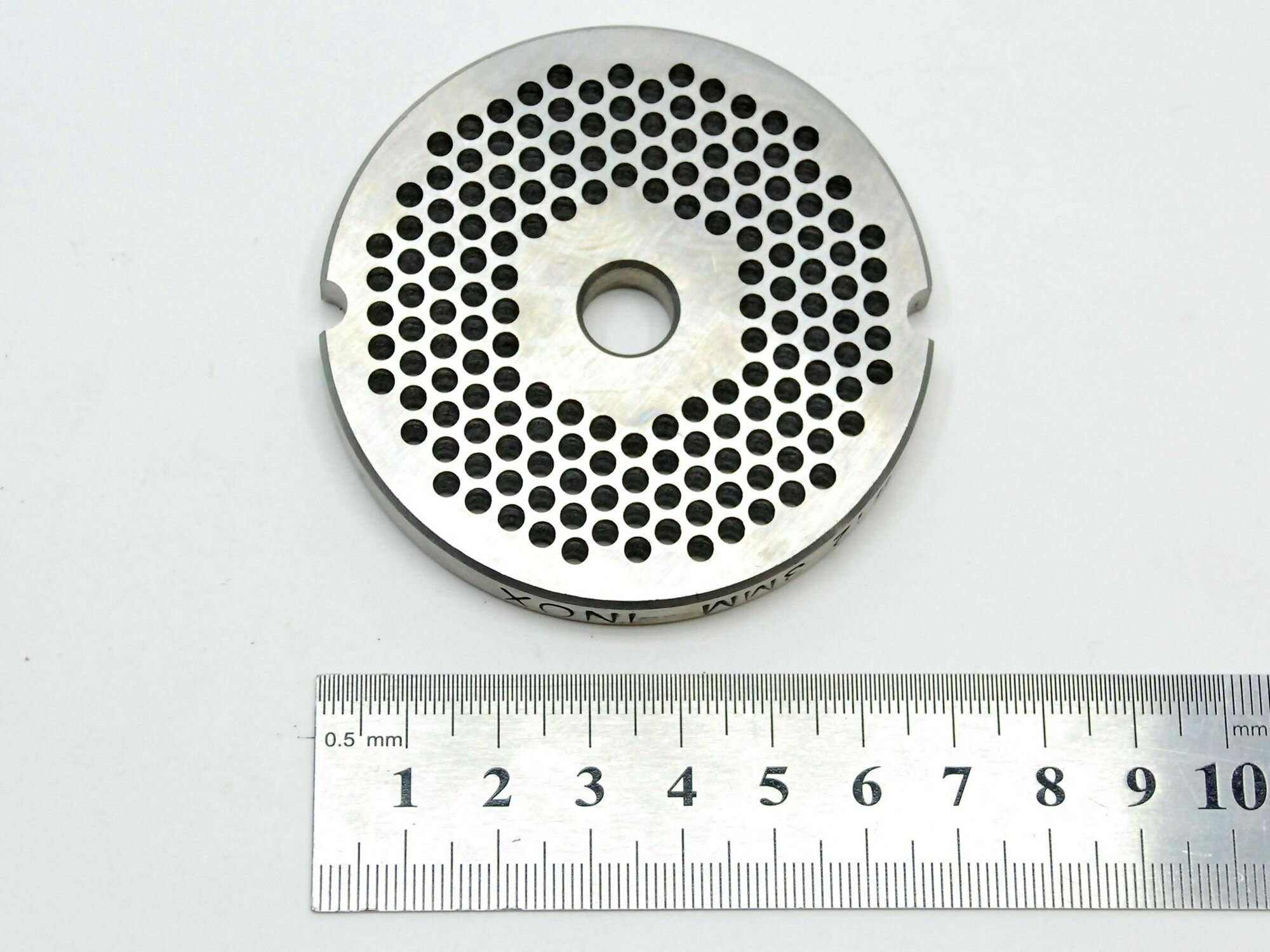 фото Решетка мясорубки TJ 12 системы Enterprise (нерж. сталь, 69x8 мм, 10 мм, отв. 3 мм)
