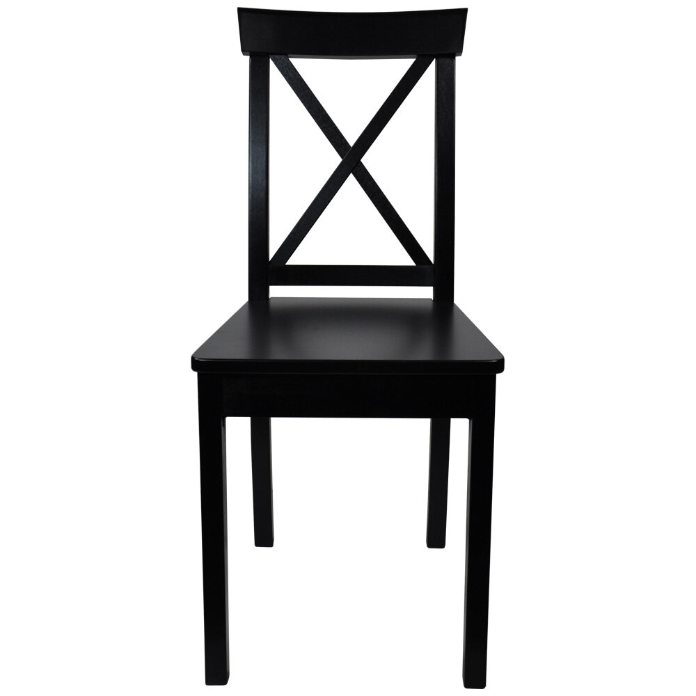 Стул Мебель--24 Гольф-14, цвет венге, деревянное сиденье венге, ШхГхВ 41х42х95 см, от пола до верха сиденья 47 см.
