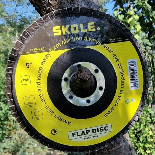 Круг лепестковый торцевой 1252223мм 10шт Зерно 80 Скол 1852₽