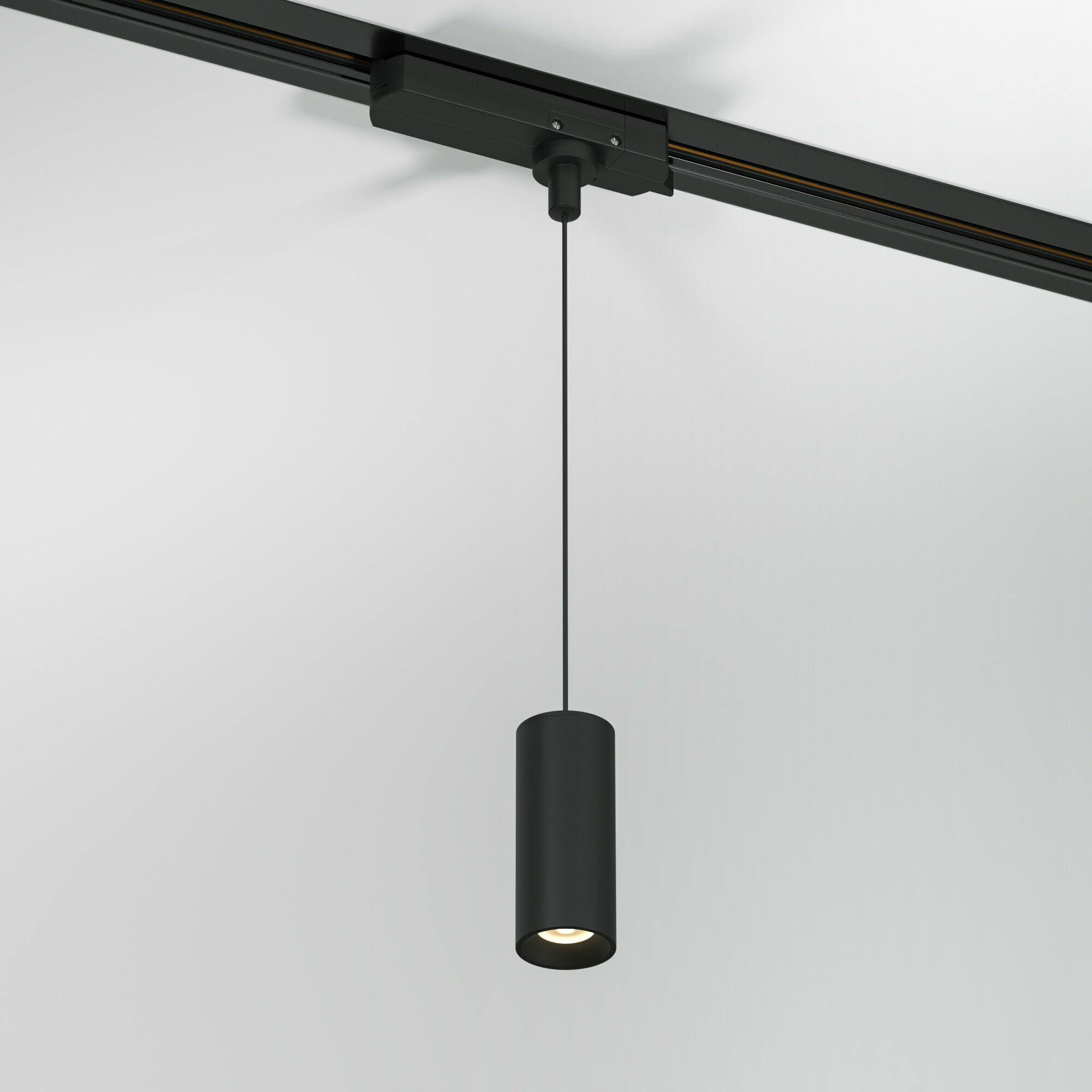 Трековый однофазный светодиодный подвесной светильник Elektrostandard Amend 85113/01, 12 Вт, 4000 K, цвет черный