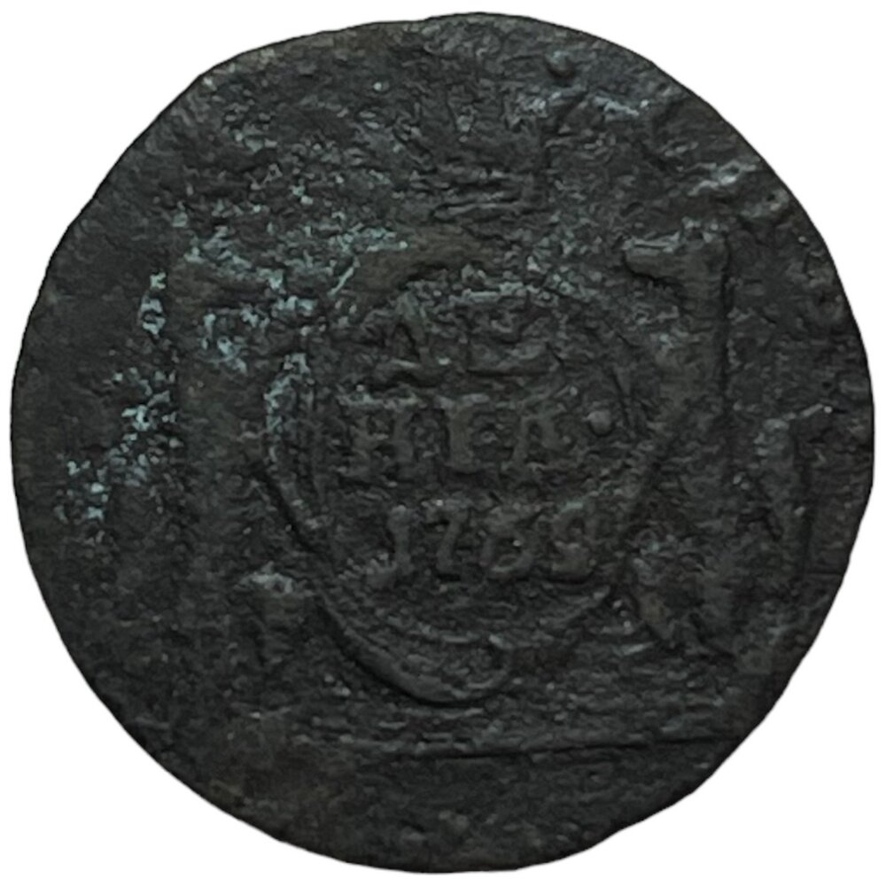 Российская Империя, Сибирь 1 деньга 1769 г. (КМ) (6)