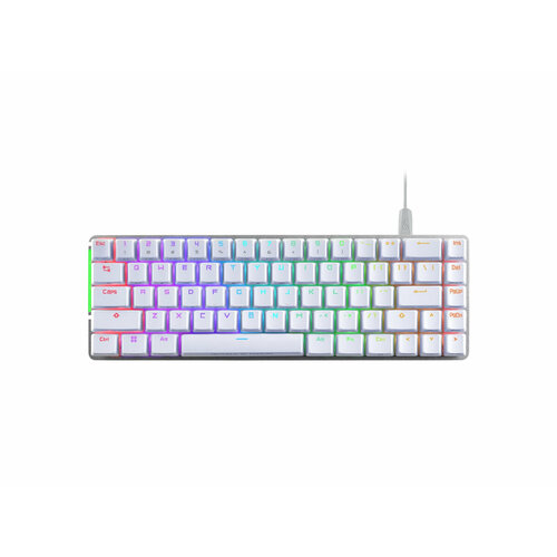 Клавиатура проводная механическая ASUS ROG Falchion Ace (ROG NX Red switches), USB-C, RGB, Белый, 90MP0346-BKRA10