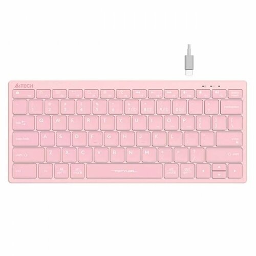 Клавиатура A4TECH Fstyler FBX51C розовый 292800₽