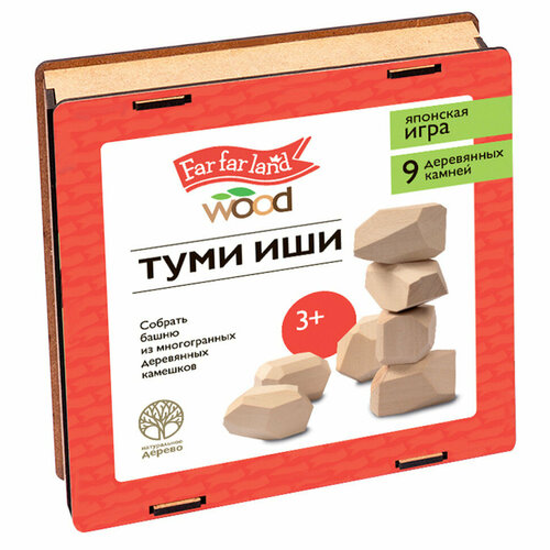 Игра настольная Десятое королевство Far far land Wood Туми иши, неокраш. дерев. камешки, 363921 комплект 4 шт игра настольная десятое королевство far far land wood туми иши неокраш дерев камешки