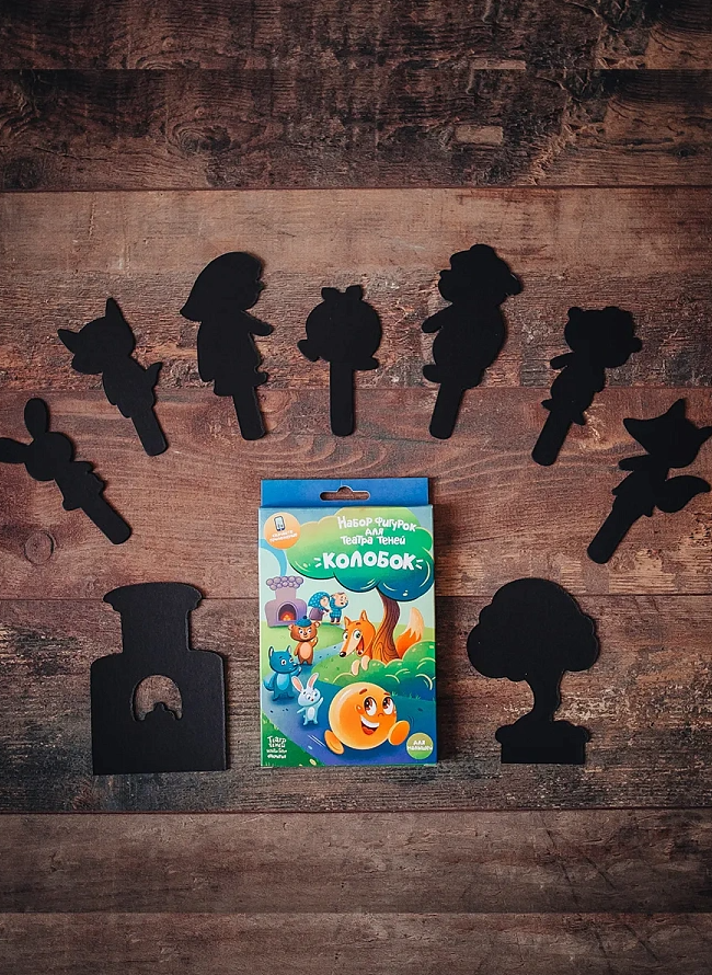 Театр теней Истории Гарри Игровой набор "Колобок" - фото №1