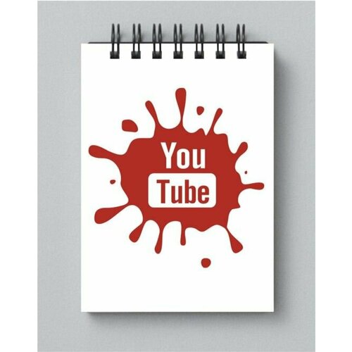 Блокнот YouTube/ Ютуб №8, А5 бокс youtube ютуб 8 ваша картинка