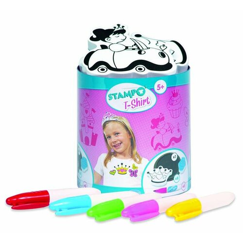 Набор детских текстильных штампов Принцесса, 1 набор