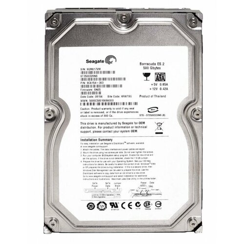 Жесткий диск Seagate 9CA154 500Gb SATAII 3,5 HDD