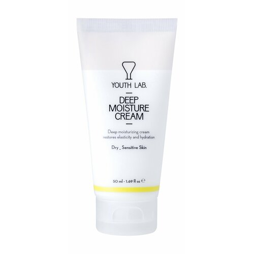 Глубоко увлажняющий крем для сухой и чувствительной кожи лица Youth Lab Deep Moisture Cream