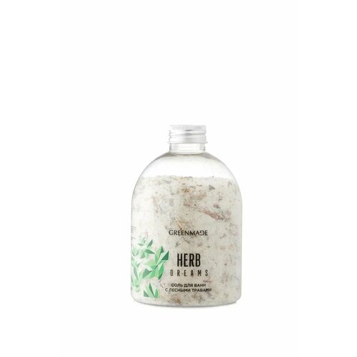 Соль для ванн с шиммером Herb dreams Greenmade, 500 г