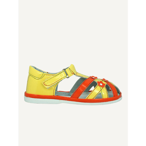 фото Босоножки, размер 17,5, желтый, оранжевый unichel