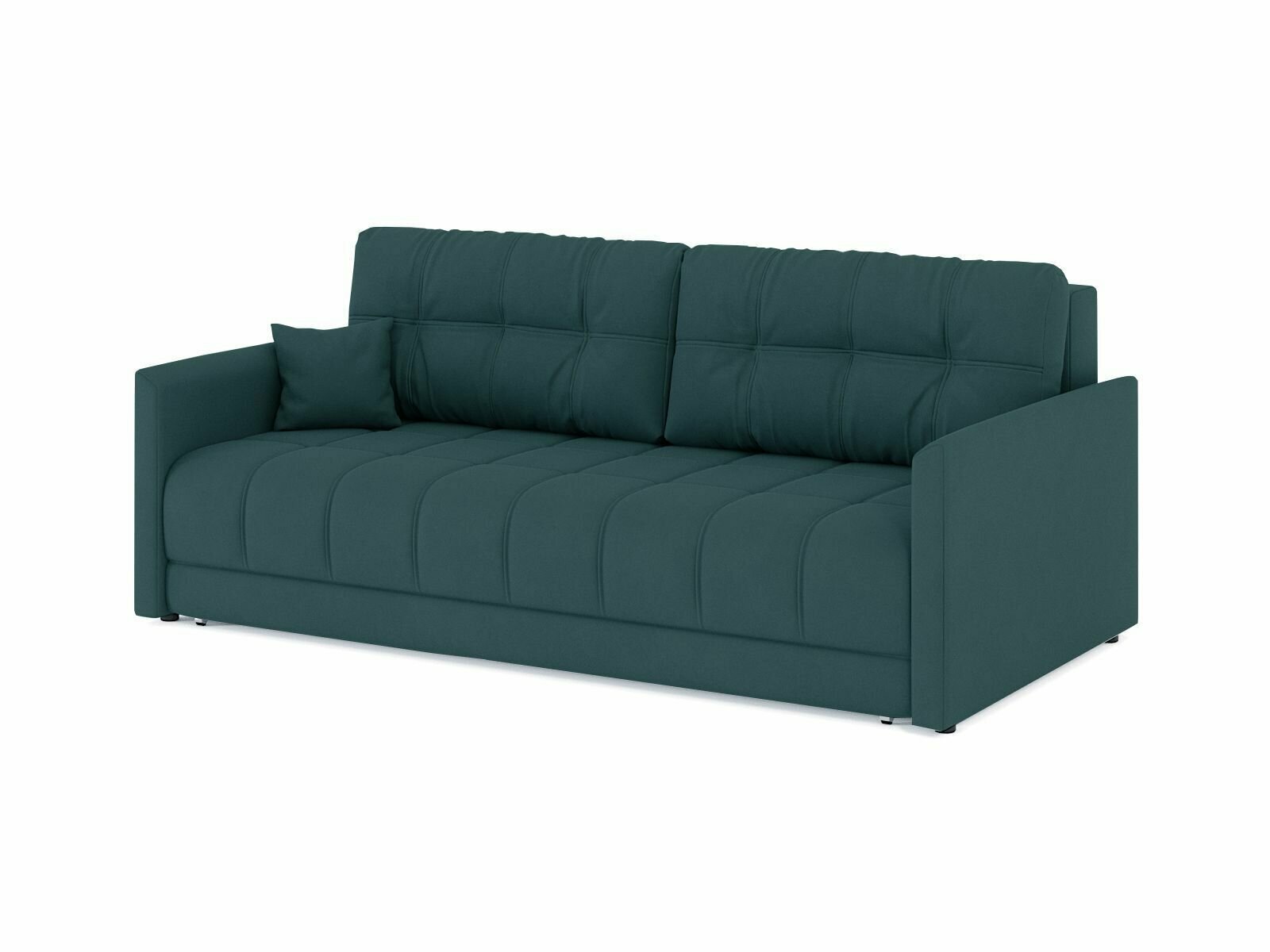 фото Диван раскладной Босс Лофт еврокнижка 220х110х90, велюр Зара Изумруд