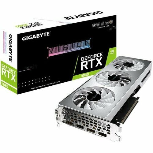 Видеокарта GIGABYTE GeForce RTX 3060 VISION OC V2 12G 5050300₽