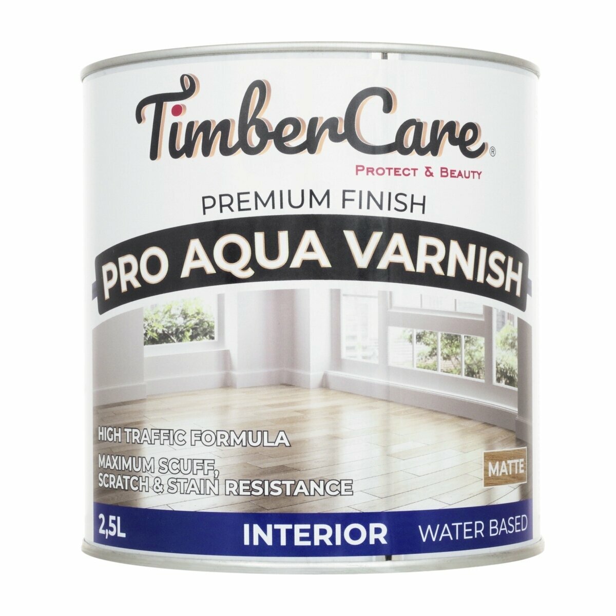 Износостойкий лак на водной основе TimberCare Pro Aqua Varnish 25 л Матовый 350073