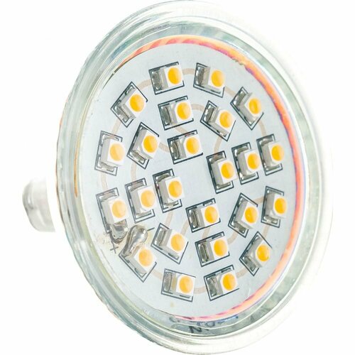 Светодиодная лампа Wonderful GU 5.3 (SMD) (24 диода) 2W/220V/MR16/2700K 902931